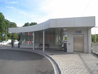 Nový podchod pod železniční tratí u stanice Blansko-město