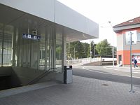 Přístup k nástupišti č. 2 - směr Letovice