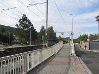 Bezbariérový přístup k nástupišti č. 2 - směr Letovice