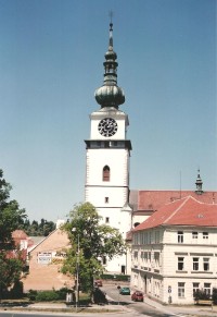 Třebíč - městská věž z roku 2000