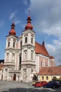 Lomnice - kostel Navštívení Panny Marie