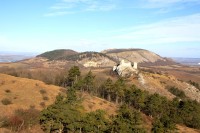 Pavlovské vrchy - pohled na hlavní hřeben - předjaří 2012