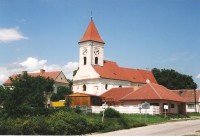Dolní Dunajovice - kostel sv. Jiljí
