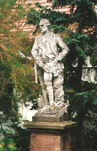 Želetice - socha generála Laudona