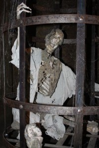 Znojmo - historické podzemí - jedno ze strašidel