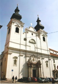 Znojmo - kostel Povýšení sv. Kříže