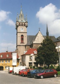 Humpolec - kostelní vyhlídková věž
