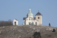 Mikulov - kaple sv. Šebestiána na Svatém kopečku