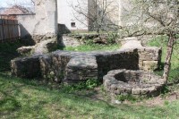 Ivančice - Jednota bratrská - základy odkrytého kostela