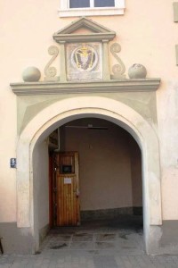 Havlíčkův Brod - stará radnice - vstup