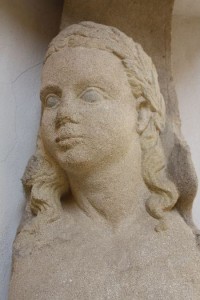 Brno - kamenná panna