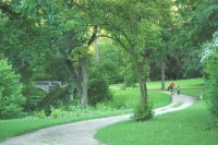 Moravský Krumlov - zámecký park