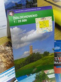 Turistická mapa 1:25 000 Židlochovicko