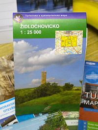 Turistická a cykloturistická mapa Židlochovicko 1:25 000