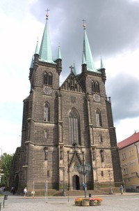 Chrudim - kostel Nanebevetí Panny Marie