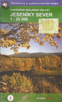 Turistická mapa 1:25 000 Jeseníky-sever