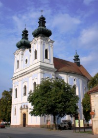Sloup - kostel Panny Marie Bolestné