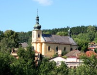 Brandýs nad Orlicí - kostel Nanebevstoupení Páně