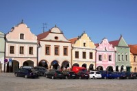 Telč - náměstí Zachariáše z Hradce