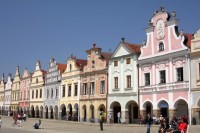 Telč - náměstí Zachariáše z Hradce