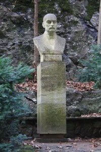 Pomník Jindřicha Wankela