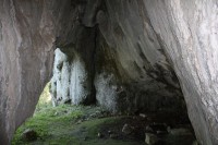 Kravská díra - střední část jeskyně