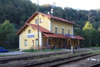 Turistické rozcestí Litice-nádraží
