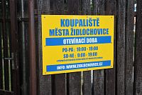 Koupaliště města Židlochovice před otevřením červen 2017