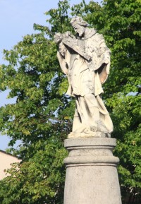 Zaječí - socha sv. Jana Nepomuckého