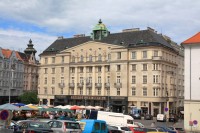 Brno - bývalá Cyrilometodějská záložna, dnes hotel Grandezza