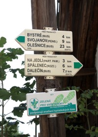 Turistické rozcestí Sulkovec