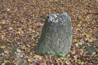 Hraniční kámen na Holedné