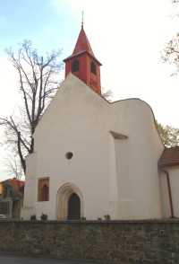 Nebovidy - kostel sv. Kříže