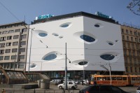 Brno - Obchodní centrum Letmo na rohu Nádražní a Benešovy