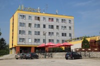 Dominantní hotel Morava na ulici Loděnické