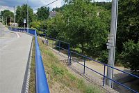 Turistické rozcestí Česká, železniční stanice