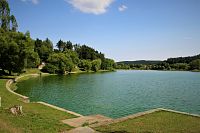 Pohled na rybník Olšovec