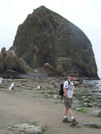 Haystack kamen, Cannon Beach, Oregon