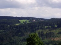 Zuklín a hora Javorník od Malče