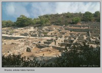 Kamiros, základy antického města