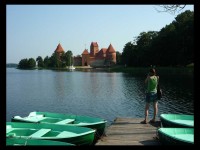 vodní hrad Trakai