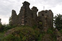 bývalý hrad na vrcholu Ralska