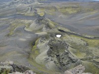 Sopka Laki - vedlejší krátery
