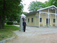 Oslo - stráž u královského paláce