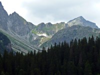 pohled z Popradského plesa 