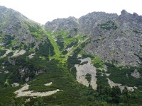 Na Popradským plese pohled na Ostrvu