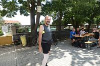 Loučení s Františkem cyklo 50 km, 50 km zpět a pěší 25 km foto Míka
