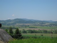 Výhled na Šumavské vrchy