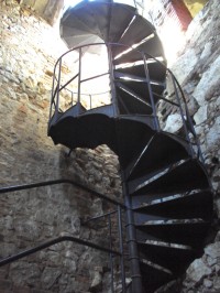 Schody na věž
