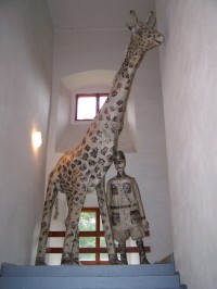 Žirafa z papíru